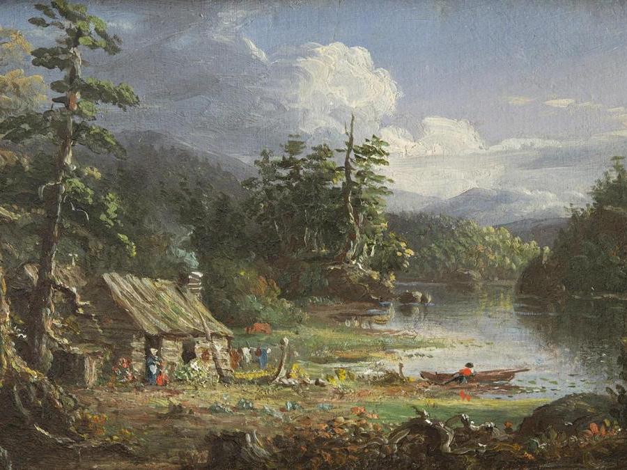 Home in the Woods, about 1847 (Courtesy of Michael Altman Fine Art & Advisory Services, LLC)