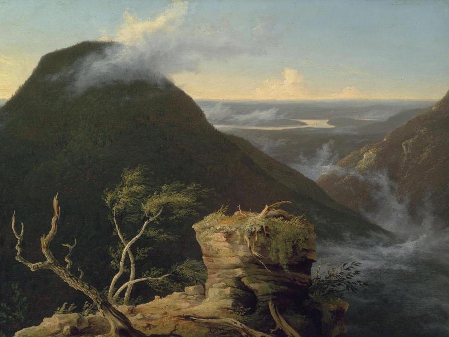 View of the Round-Top in the Catskill Mountains (Sunny Morning on the Hudson), 1827 (2018 Museum of Fine Arts, Boston)