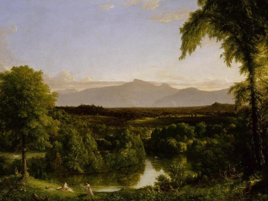 View on the Catskill - Early Autumn, 1836-7 (The Metropolitan Museum of Art, photo by Juan Trujillo)