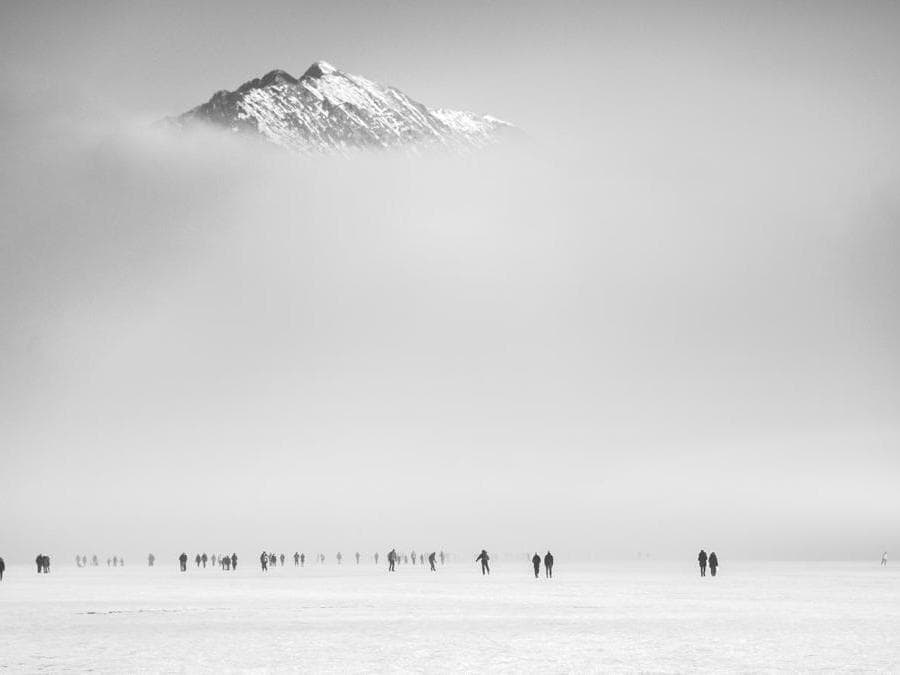 Image Name: Under the mountain. Photographer Name: Ales Krivec. Year: 2018. Copyright: © Ales Krivec, Slovenia, Shortlist, Open Landscape & Nature and Winner, Slovenia National Award, 2018 Sony World Photography Awards