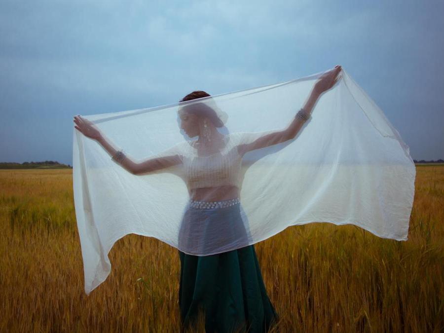 Image Name: Nisha in a cornfield. Photographer Name: Mirella Lukens. Year: 2018. Copyright: © Mirella Lukens, Netherlands, Commended, Open Culture, and Winner, Netherlands National Award, 2018 Sony World Photography Awards