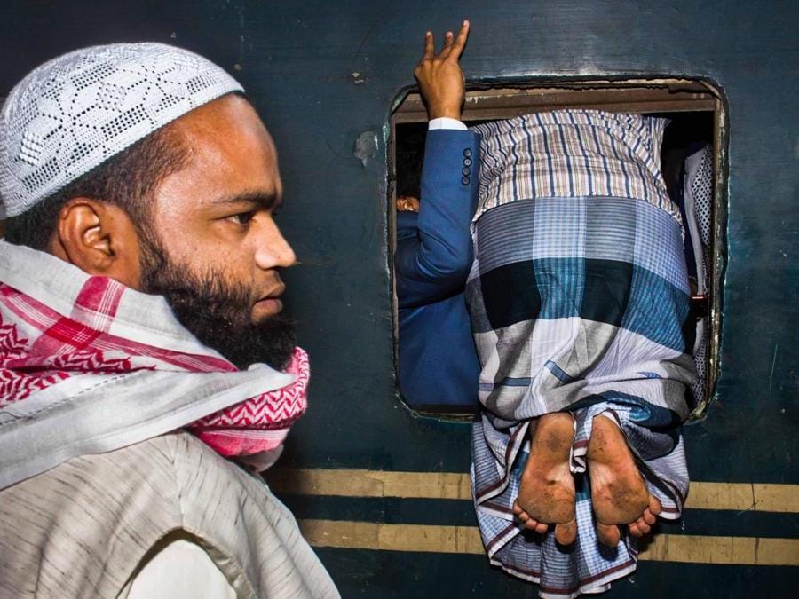 Image Name: The Last Train. Photographer Name: Md Enamul Kabir. Year: 2018. Copyright: © Md Enamul Kabir, Bangladesh, Commended, Open Travel and 2nd, Bangladesh National Award, 2018 Sony World Photography Awards