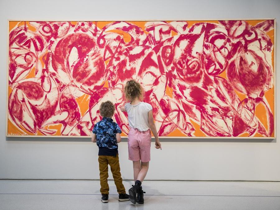 Lee Krasner: Living Colour exhibition at Barbican Art Gallery on May 29, 2019 in London, England. The exhibition is on view 30 May - 1 September 2019. (Photo by Tristan Fewings/Getty Images for Barbican Art Gallery)