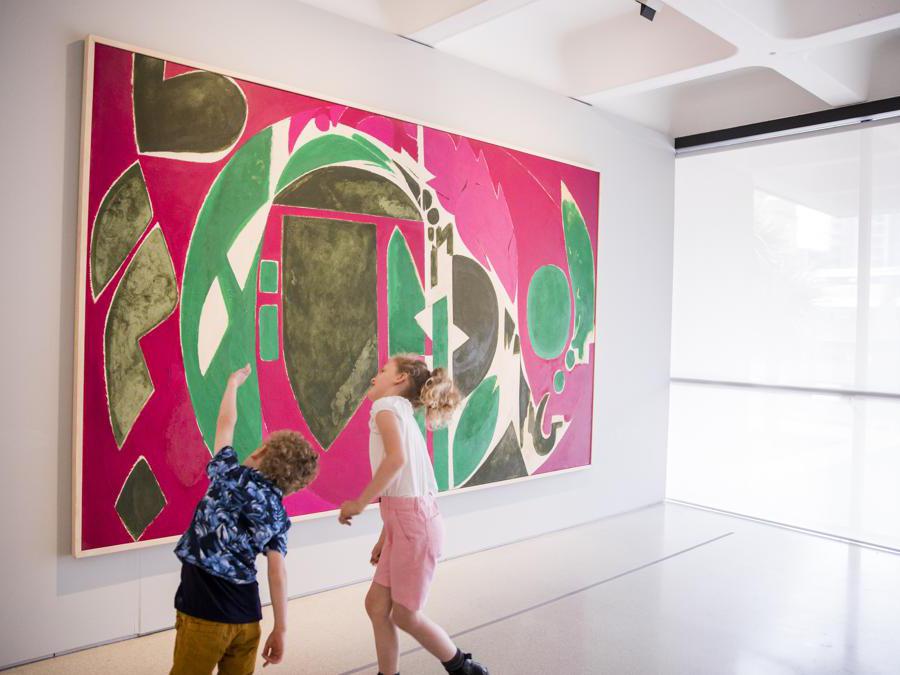 Lee Krasner: Living Colour exhibition at Barbican Art Gallery on May 29, 2019 in London, England. The exhibition is on view 30 May - 1 September 2019. (Photo by Tristan Fewings/Getty Images for Barbican Art Gallery)