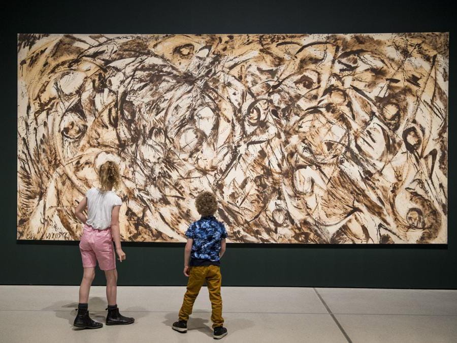Lee Krasner: Living Colour exhibition at Barbican Art Gallery on May 29, 2019 in London, England. The exhibition is on view 30 May - 1 September 2019. (Photo by Tristan Fewings/Getty Images for Barbican Art Gallery)
