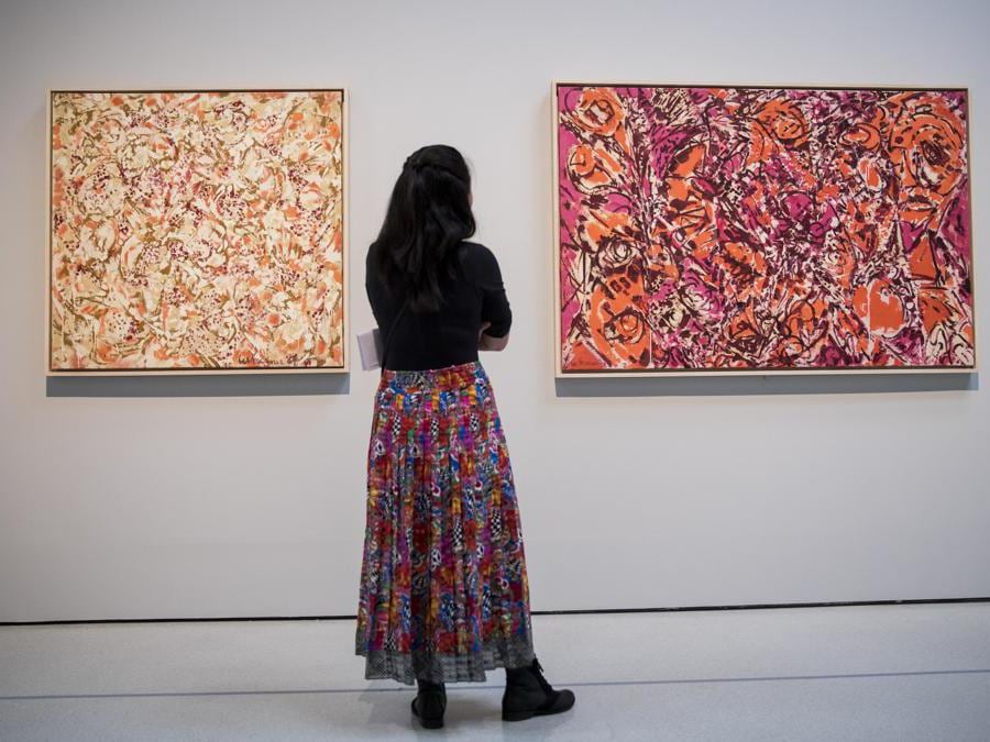 Lee Krasner: Living Colour exhibition at Barbican Art Gallery on May 29, 2019 in London, England. The exhibition is on view 30 May - 1 September 2019. (Photo by Tristan Fewings/Getty Images for Barbican Art Gallery)