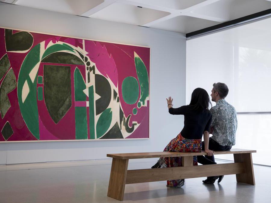 Lee Krasner: Living Colour exhibition at Barbican Art Gallery on May 29, 2019 in London, England. The exhibition is on view 30 May - 1 September 2019. (Photo by Tristan Fewings/Getty Images for Barbican Art Gallery)