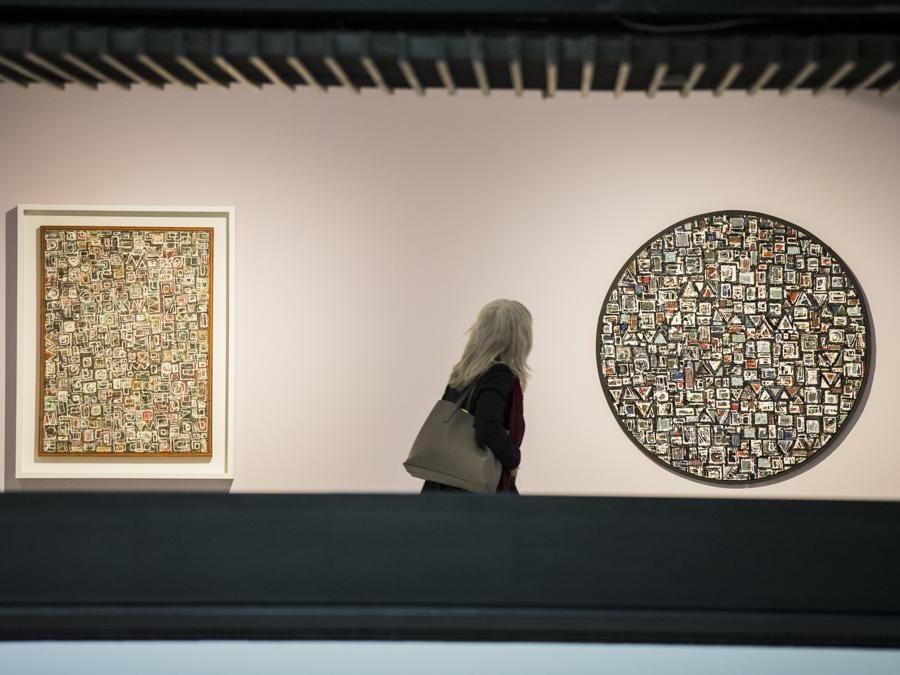 Lee Krasner: Living Colour exhibition at Barbican Art Gallery on May 29, 2019 in London, England. The exhibition is on view 30 May - 1 September 2019. (Photo by Tristan Fewings/Getty Images for Barbican Art Gallery)
