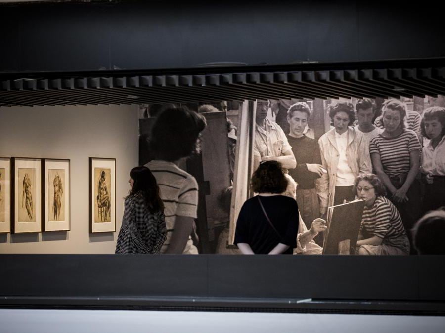 Lee Krasner: Living Colour exhibition at Barbican Art Gallery on May 29, 2019 in London, England. The exhibition is on view 30 May - 1 September 2019. (Photo by Tristan Fewings/Getty Images for Barbican Art Gallery)