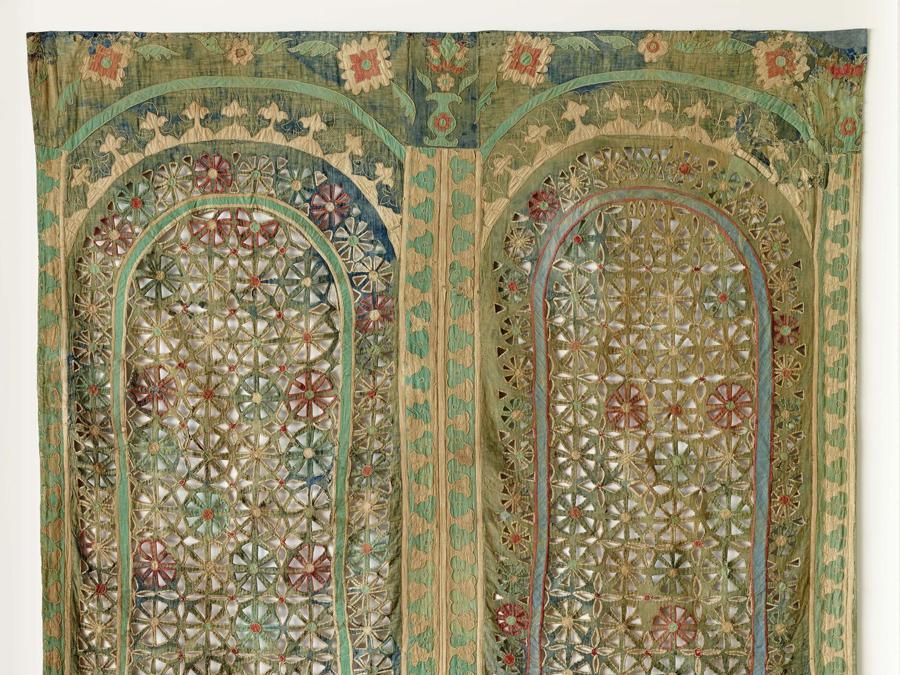 Haiti, North Africa, late 19th-early 20th century  Cotton plainweave cut and appliquÃ©d to bast fiber cloth, 217 x 212 cm  Former collection of Henri Matisse. Private collection, on loan to MusÃ©e Matisse, Nice  Photo Â© FranÃ§ois Fernandez, Nice 