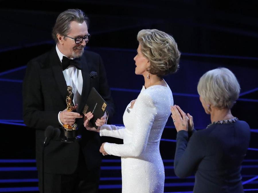 Gary Oldman, miglior attore protagonista. (REUTERS/Lucas Jackson)