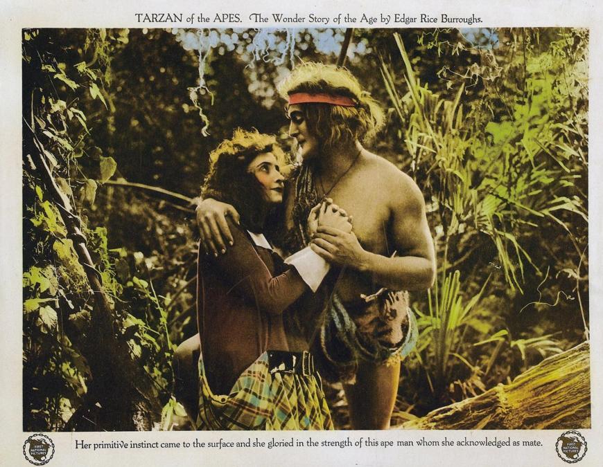 «Tarzan l’uomo scimmia»,  1918 (Marka)