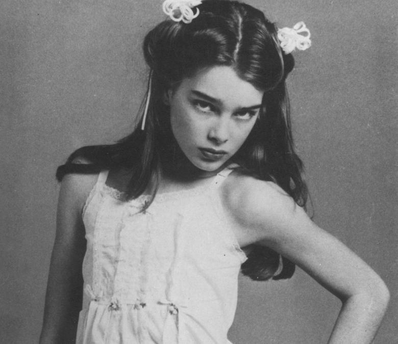 Brooke Shields: il suo caso è stato uno dei più eclatanti, visto che già a 11 anni era una modella sotto contratto con l'agenzia Fod