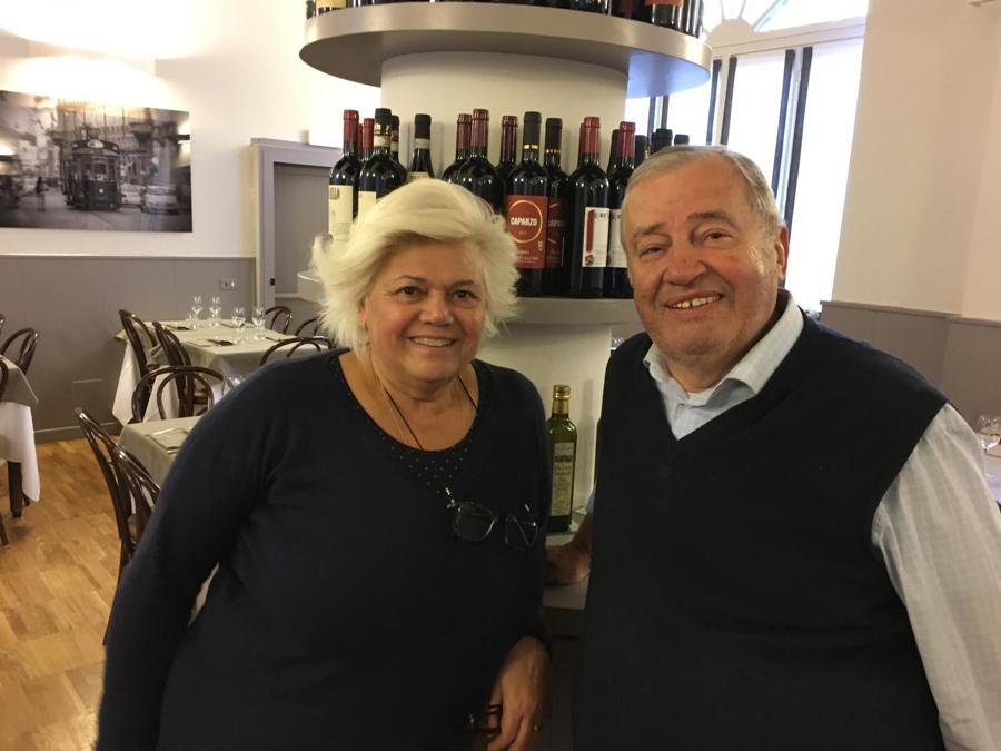 Caterina con Bebel.