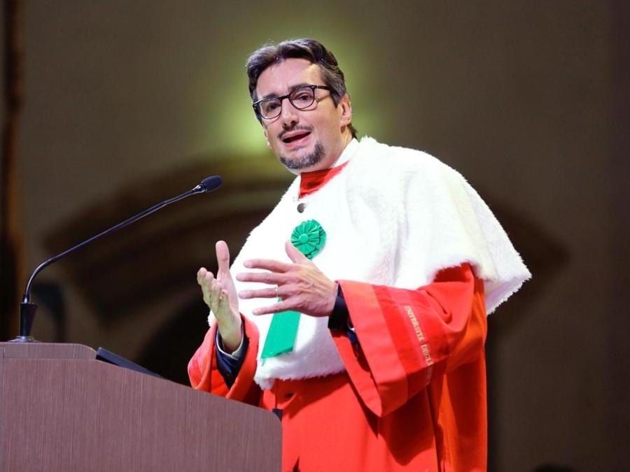 Laurea honoris causa a Giovanni Ferrero. (Imagoeconomica)