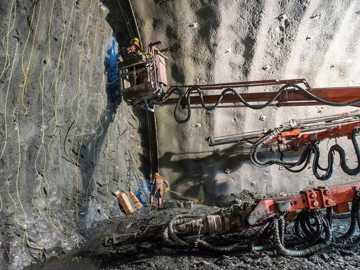 I lavori del nuovo maxi-tunnel ferroviario del Brennero