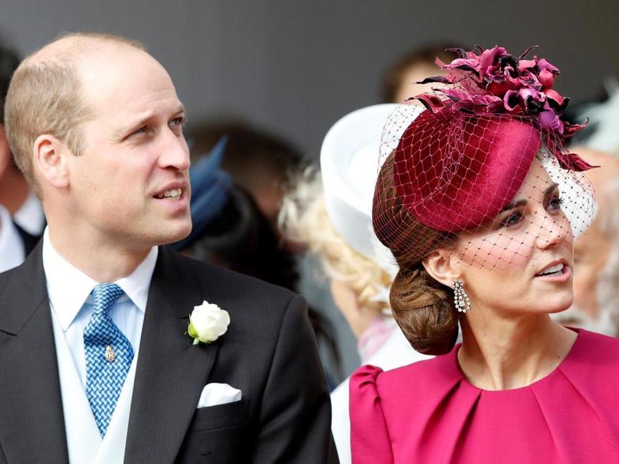 Il principe  William e Kate, Duchessa di Cambridge, Alastair Grant/Pool via REUTERS