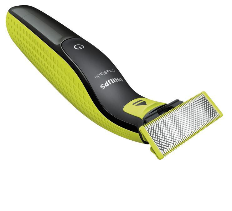 Philips One Blade. Non un semplice rasoio, ma uno strumento in grado di radere, regolare e rifinire la barba di qualsiasi lunghezza con estrema facilità, questo grazie a una speciale tecnologia con un movimento di rasatura ultra rapido, fino a 200 tagli al secondo.