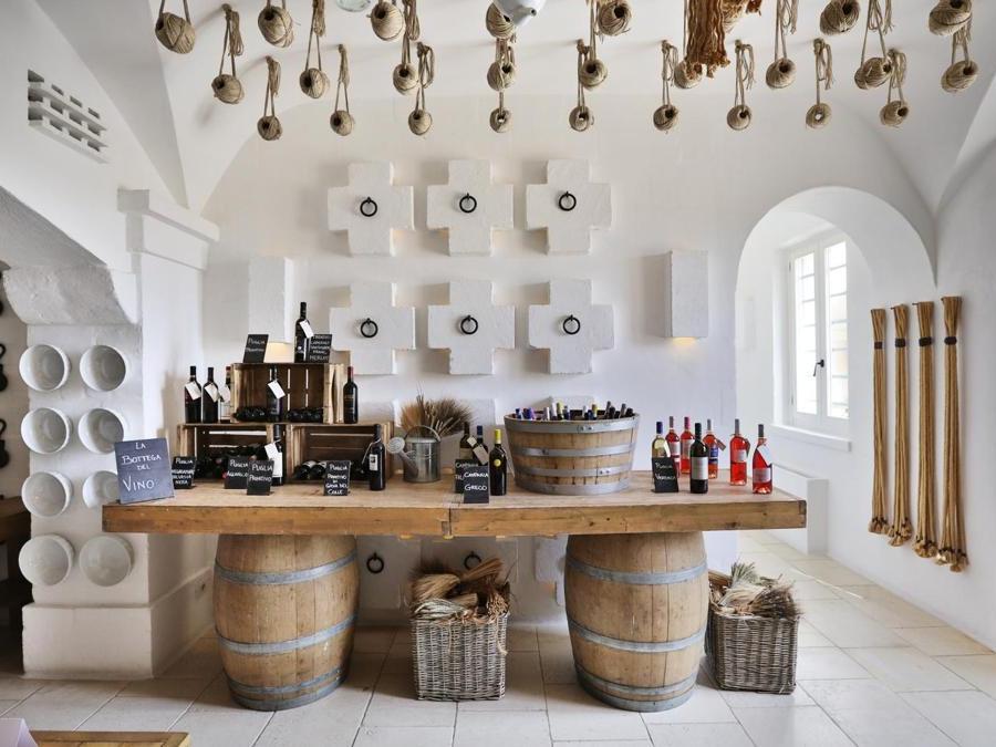 Spazio in cui si svolge la Domenica del Villaggio, una delle attività in stile pugliese organizzate dall'hotel. 