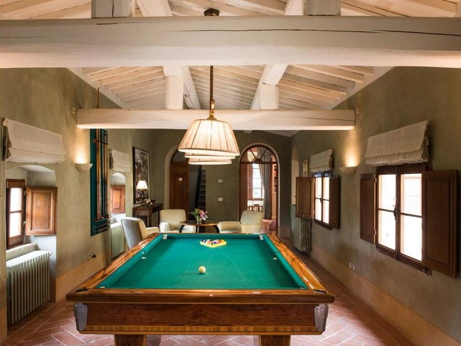 Sala del biliardo.