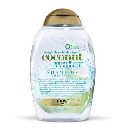 Lo shampoo Ogx Coconut Water