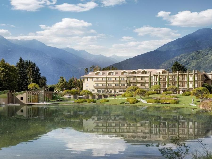 Panoramica del Seehof Nature Retreat di Naz (BZ)