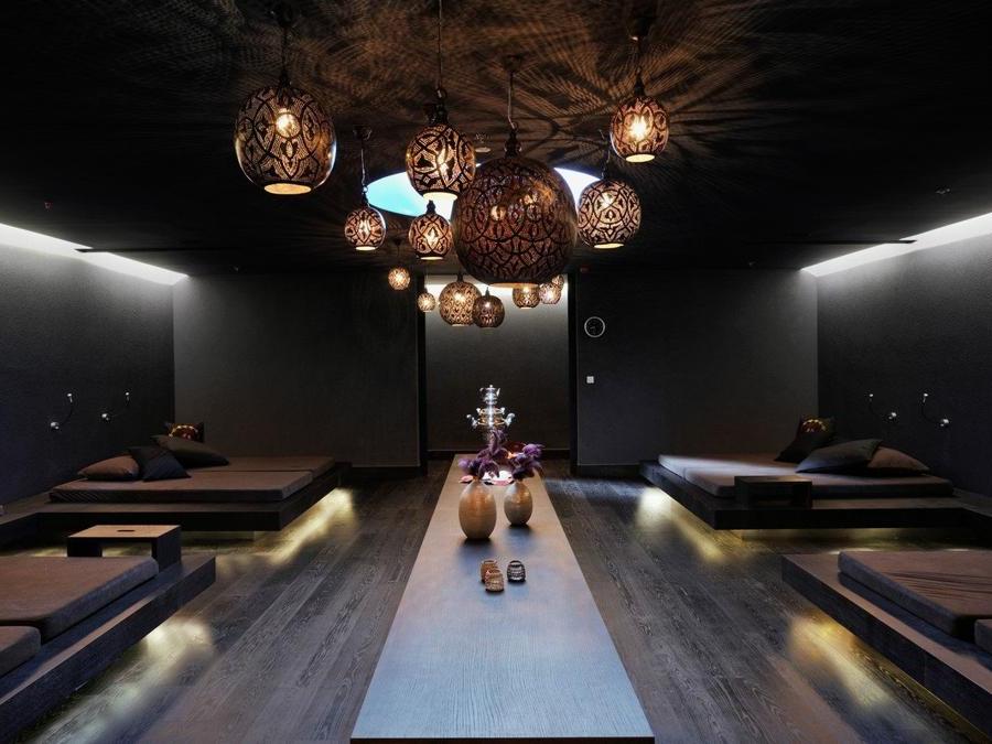 Sala di riposo nell'hammam del Falkensteiner Hotel & Spa Iadera