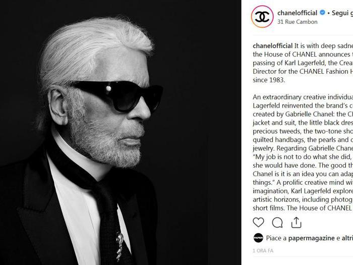 Da Donatella Versace a Valentino, la moda piange Karl Lagerfeld 