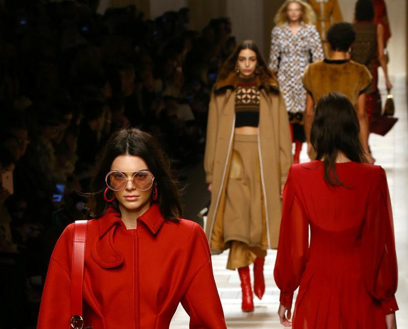 Sfilata Fendi Autunno-inverno 2017/18 (Reuters/Stefano Rellandini)