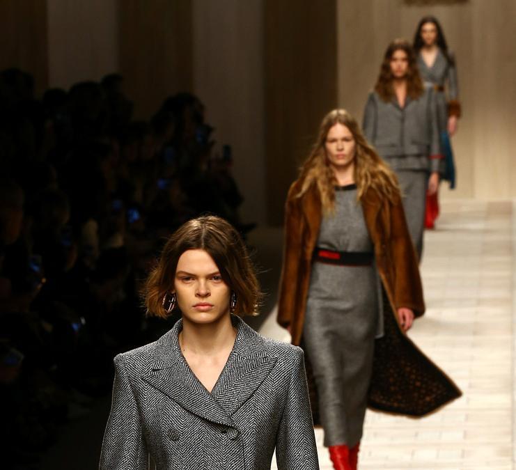 Sfilata Fendi Autunno-inverno 2017/18 (Reuters/Stefano Rellandini)