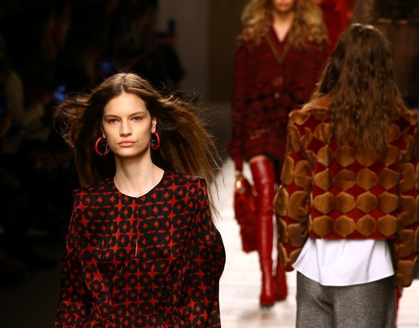Sfilata Fendi Autunno-inverno 2017/18 (Reuters/Stefano Rellandini)