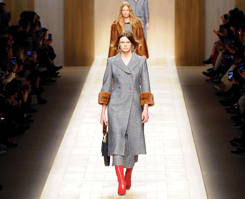 Sfilata Fendi Autunno-inverno 2017/18 (Fotogramma/Maurizio Maule) 