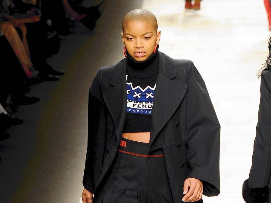 Sfilata Fendi Autunno-inverno 2017/18 (Fotogramma/Maurizio Maule) 