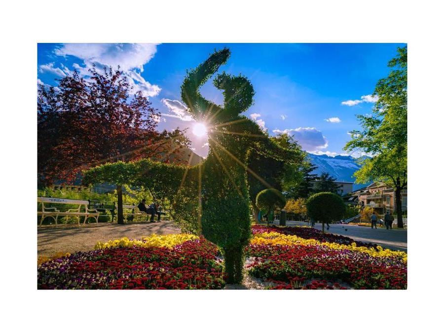 Merano Flower Festival - Per cinque giorni, a partire dal 25 aprile, la città si trasforma in un'installazione botanica (nella foto, arte topiaria)