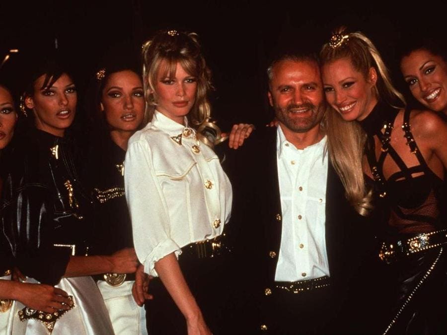 Donatella versace abito cinture online