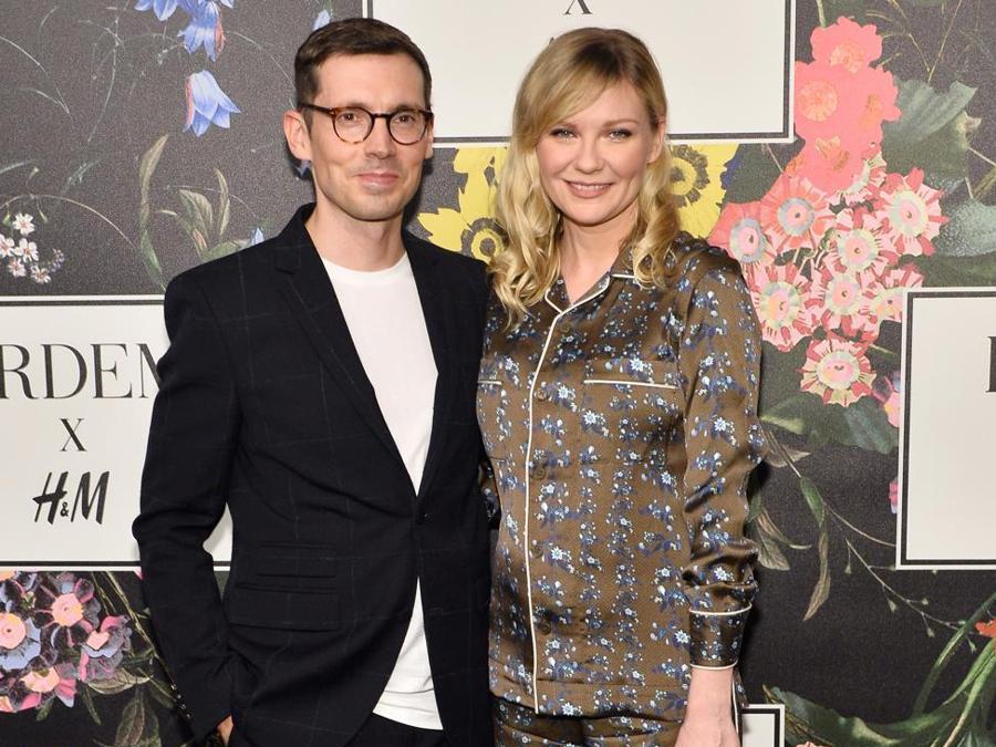 Erdem Moralioglu con Kirsten Dunst