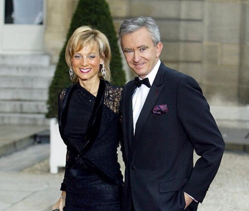 The Hobi Lab on X: Bernard Arnault (LVMH CEO) and Delphine