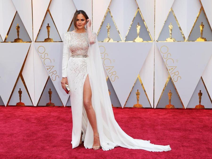 Terzo gradino per la new entry Chrissy Teigen con 13,5 milioni di dollari (REUTERS/Mike Blake)