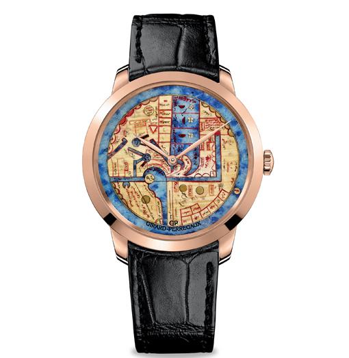 Girard-Perregaux: il quadrante dell'orologio Pearl of Wonders è di sottile sodalite