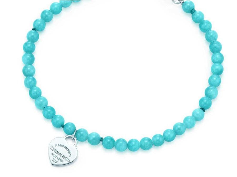 Tiffany, braccialetto di perle di amazzonite