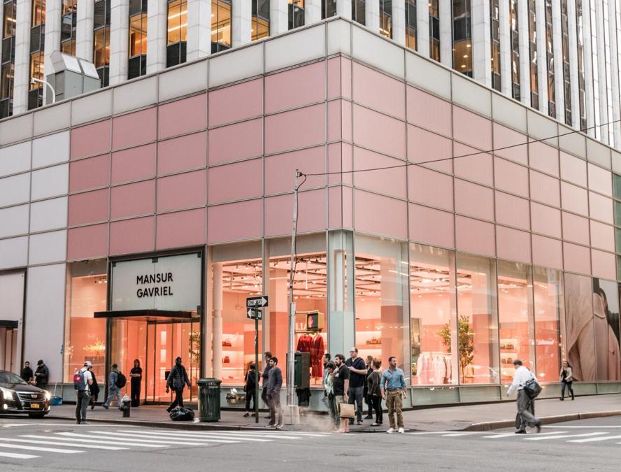 Il nuovo pop up store inaugurato a ottobre a Madison Avenue, New York. 
