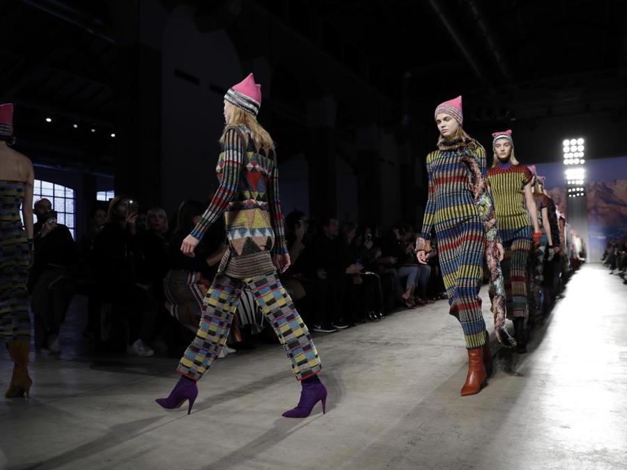 Missoni autunno/inverno 2017/2018 (Ap Photo/Luca bruno)