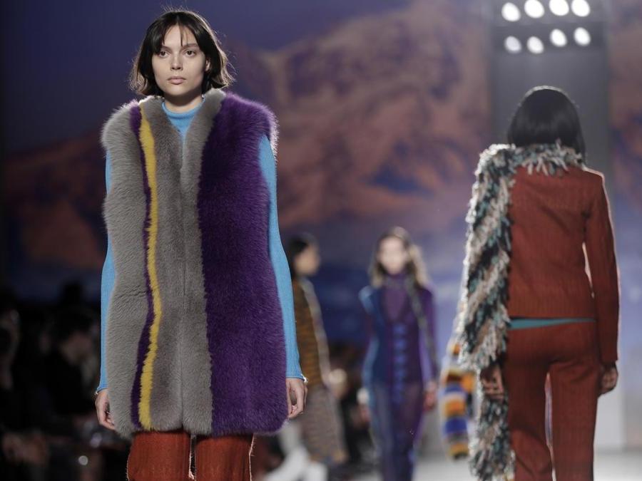 Missoni autunno/inverno 2017/2018 (Ap Photo/Luca bruno)
