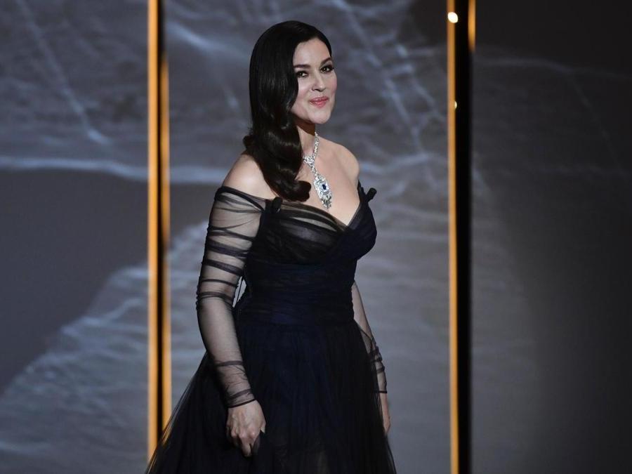 Monica Bellucci. (AFP PHOTO / Alberto PIZZOLI)
