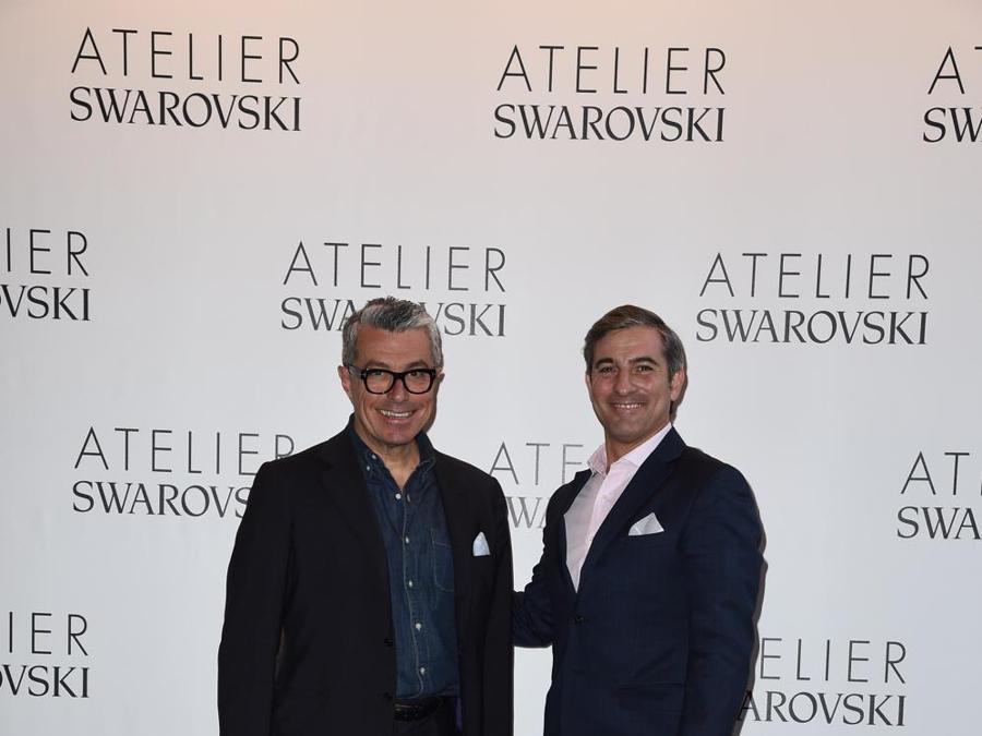 Giorgio Guidotti e Mattia Mondani da Swarovski