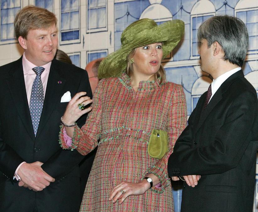La regina Maxima d'Olanda (AFP PHOTO/Kazuhiro NOGI)