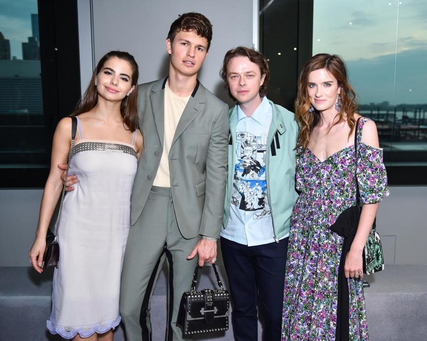 Violetta Komyshan, Ansel Elgort, Dane DeHaan, Anna Wood. (Griffin Lipson/BFA.com)