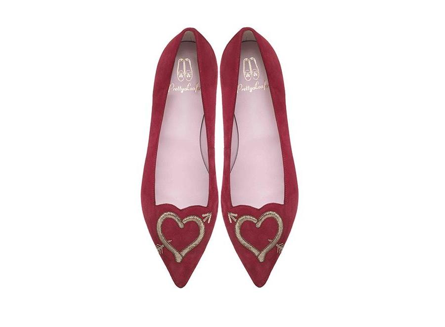 Pretty Ballerinas,  ballerine rosse Ella love is the best 