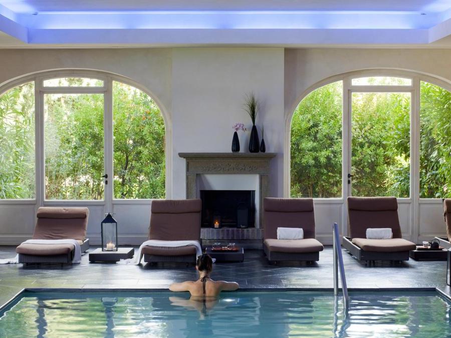 L'Andana. La piscina. 