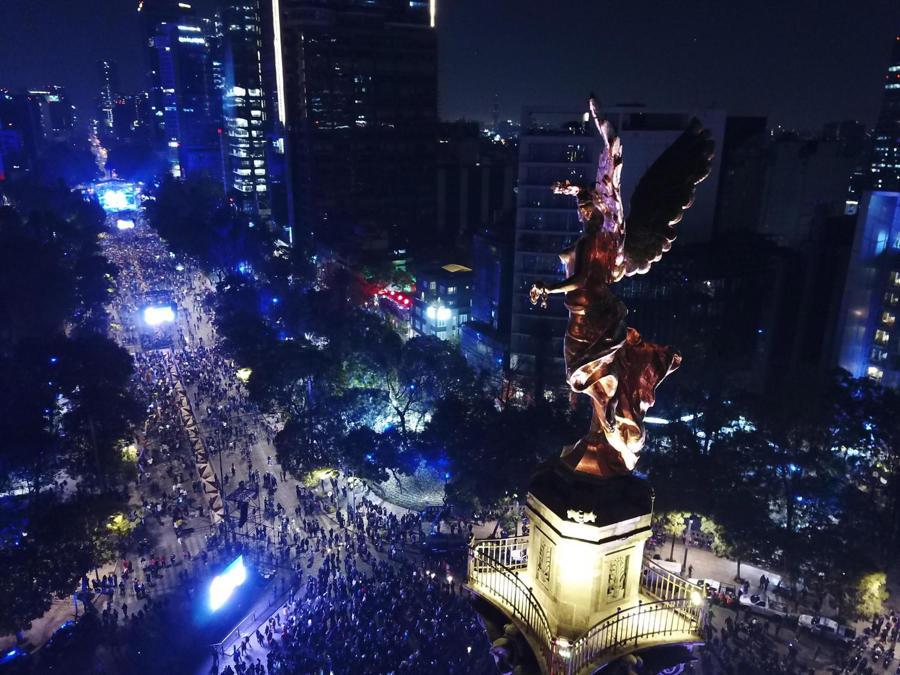 Città del Messico. EPA/MARIA DE LA LUZ ASCENIO